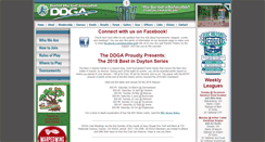 Desktop Screenshot of daytondiscgolf.org